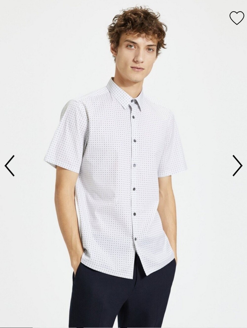 NWOT Theory Irving Felix Print Short Sleeve Shirt. Size M